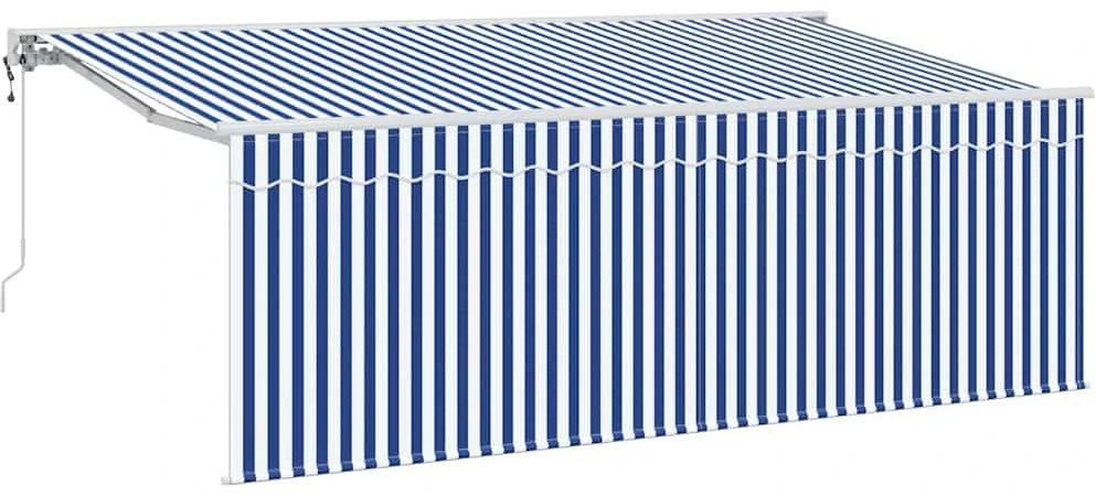 Ištraukiama markizė Mėlyna 350 x 200 cm audinys