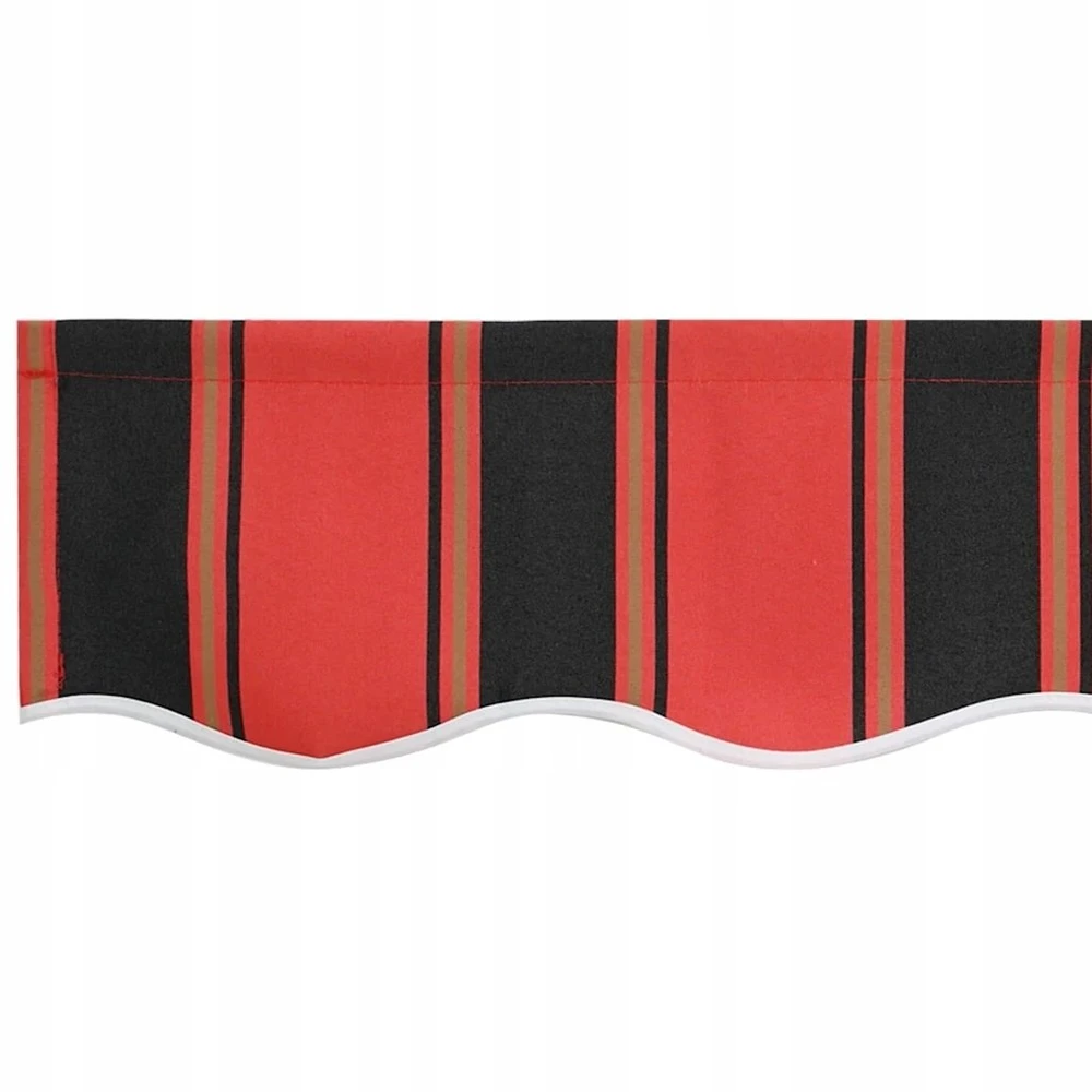 Ištraukiama markizė Raudona ir Juoda 350 x 250 cm
