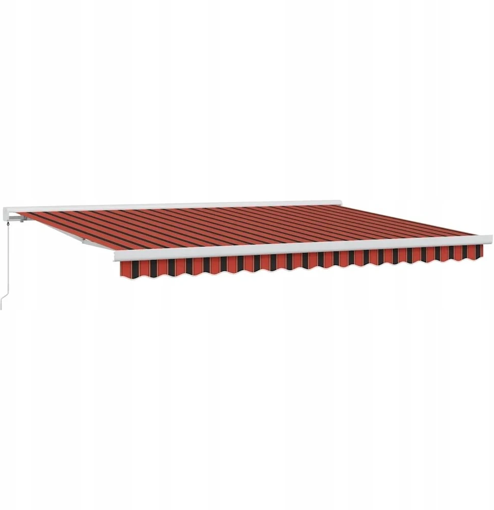 Ištraukiama markizė Raudona ir Juoda 450 × 300 cm