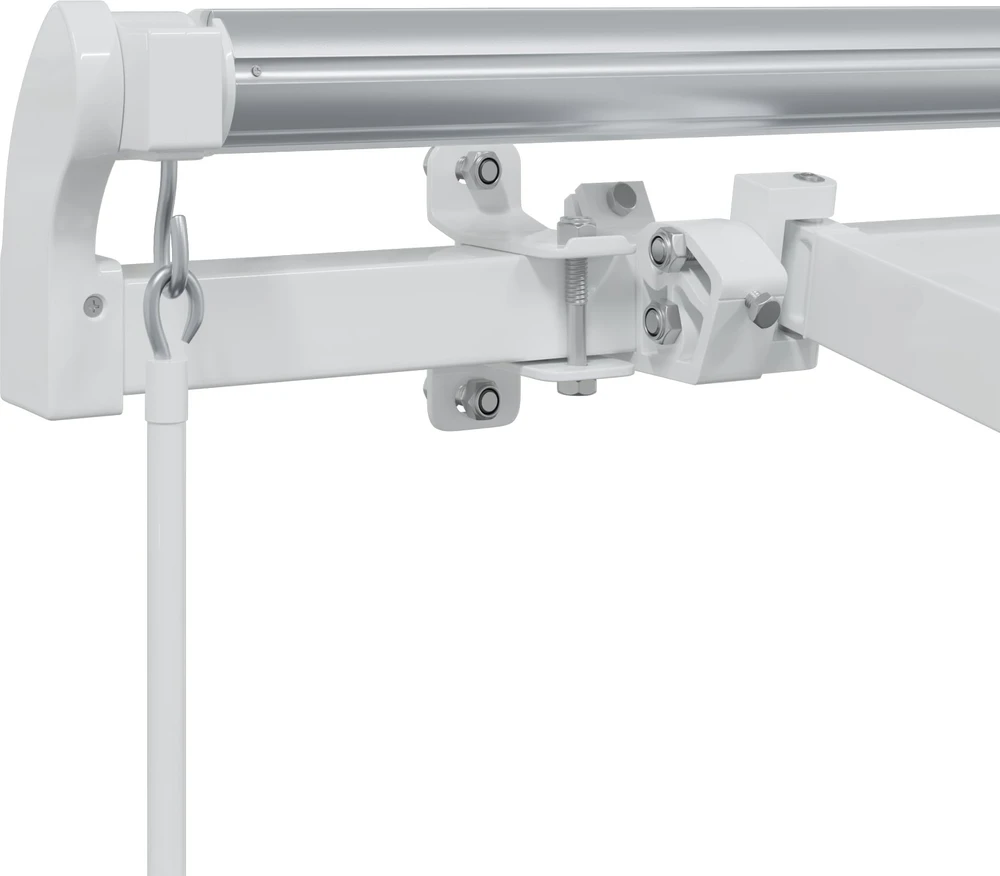 Markizės rėmas Balta 3 x 2 m Metalas
