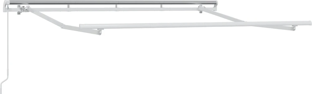 Markizės rėmas Balta 3 x 2 m Metalas