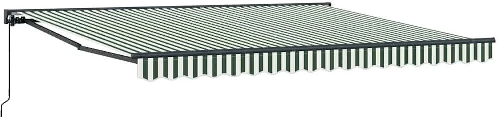 Markizės rėmas Žalia ir balta 400 × 300 cm