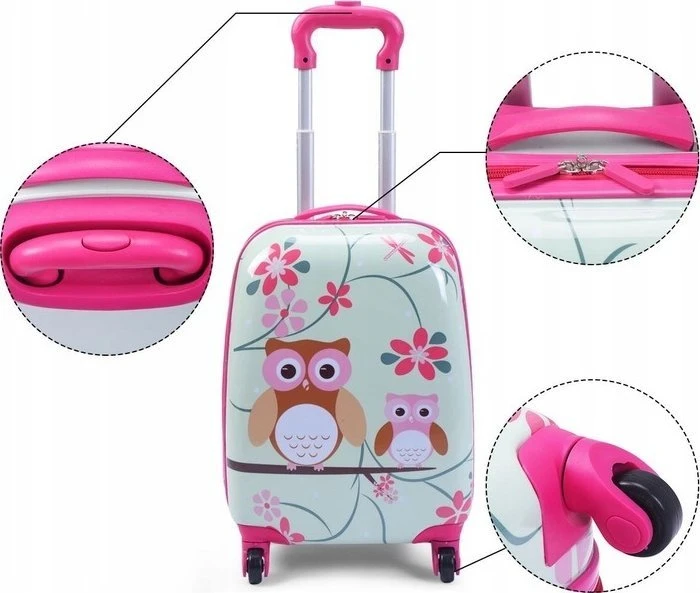 Marko Rinkinys Traveller Owls rožinė