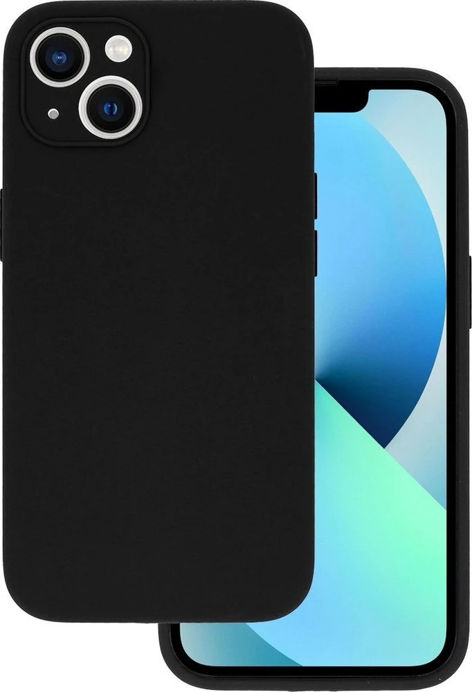 Markowe DĖKLAS VENNUS SILICONE LITE iPhonams 14 PRO MAX JUODA