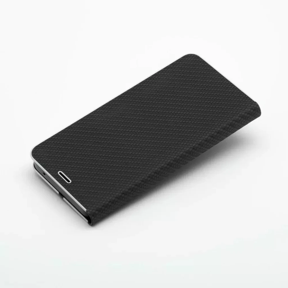 Oem Dėklas su klapką na Xiaomi Redmi NOTE 15 PRO PLUS 5G Luna Book Carbon juoda