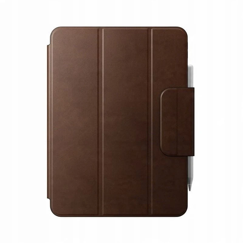 „Nomad“ odinis dėklas, rudas. „Nomad“ oda – „iPad Pro 11“ M4.