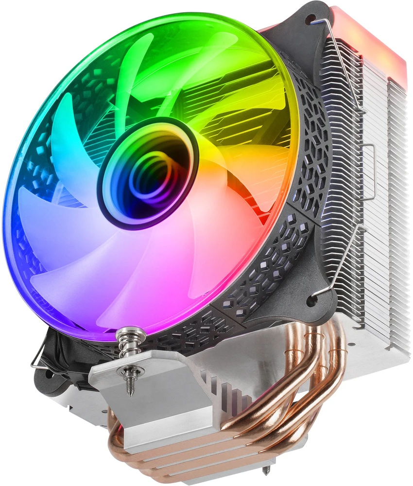 Mars Gaming MCPU-VR CPU aušintuvas dvigubas „Infinity Mirror ARGB“ 180 W 120 mm
