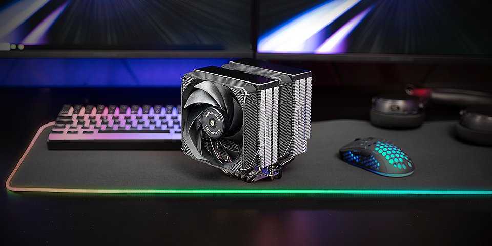 „Mars Gaming MCPUXU9“ procesoriaus aušintuvas, 400 W TDP / 2 x 120 mm