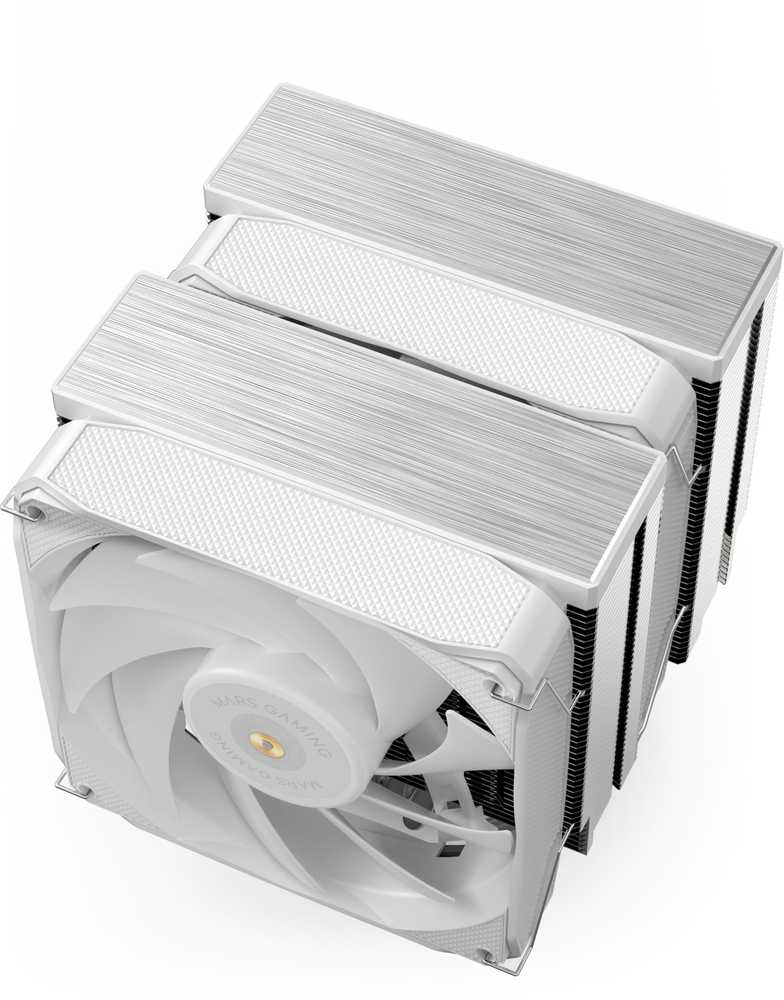 „Mars Gaming MCPUXU9W“ procesoriaus aušintuvas, 400 W TDP / 2 x 120 mm