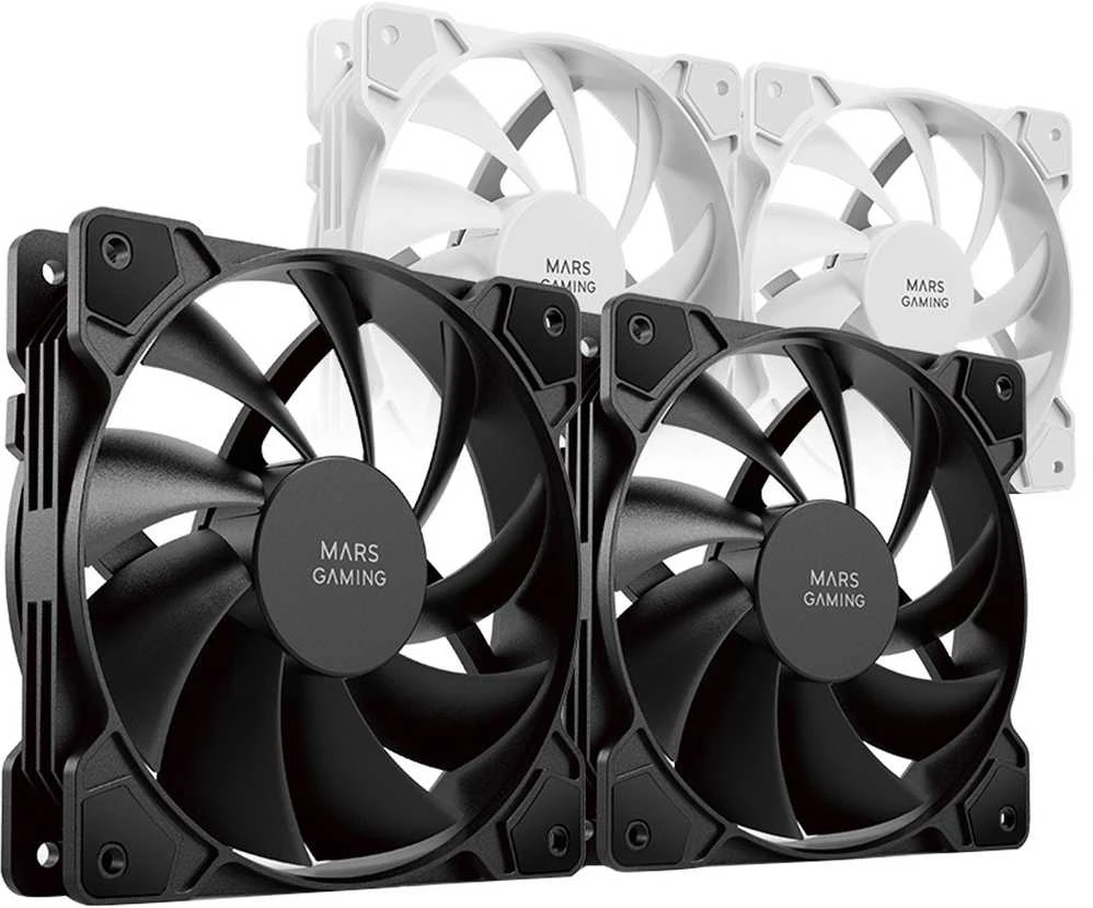 Mars Gaming MFPROX2 2x 120 mm kompiuterio korpuso ventiliatorius