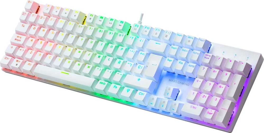 Klaviatūra Mars Gaming MK422WRUS Raudona Switch