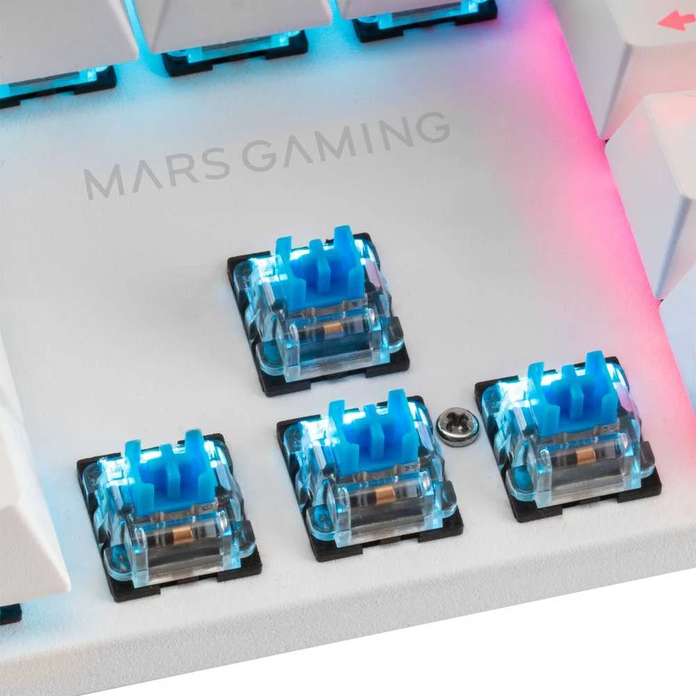 Klaviatūra Mars Gaming MK422WRUS Raudona Switch