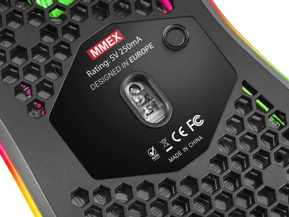 Pelė Mars Gaming MMEX 32000DPI 1000Hz 400IPS