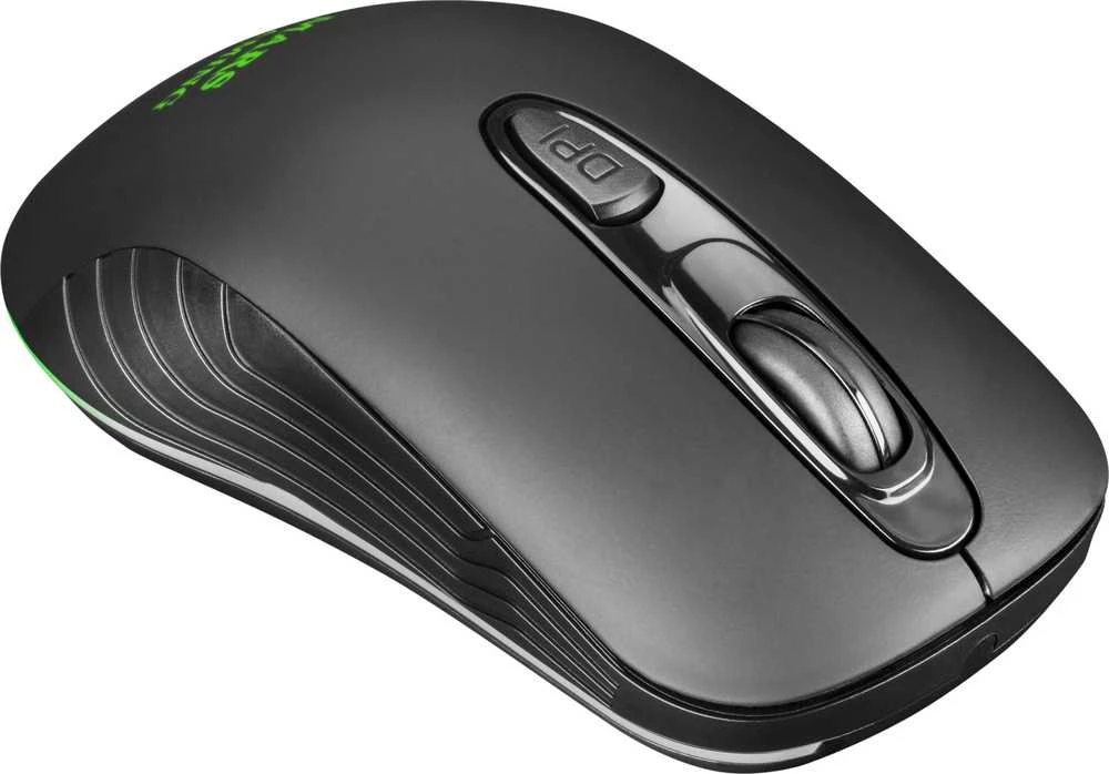 Mars Gaming MMW2 Belaidė pelė žaidimams su papildomais mygtukais / RGB / 3200 DPI / Juodas