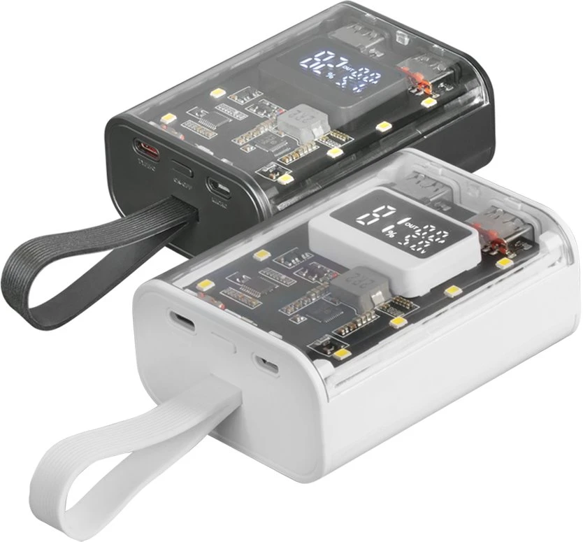 „Mars Gaming MPK10KW“ išorinė baterija, 10000 mAh / QC3.0 ir PD3.0