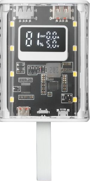 „Mars Gaming MPK10KW“ išorinė baterija, 10000 mAh / QC3.0 ir PD3.0