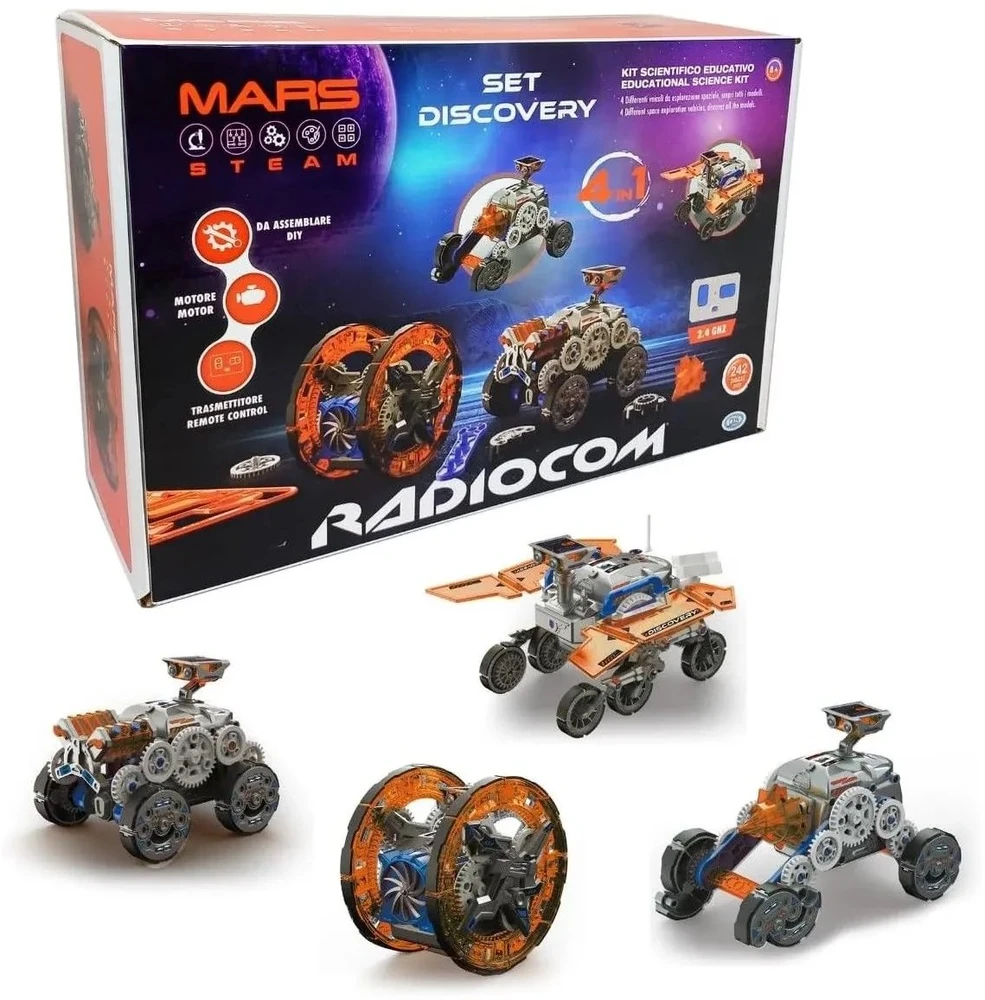 Interaktyvus žaislas Mars Radiocom 4in1 40966