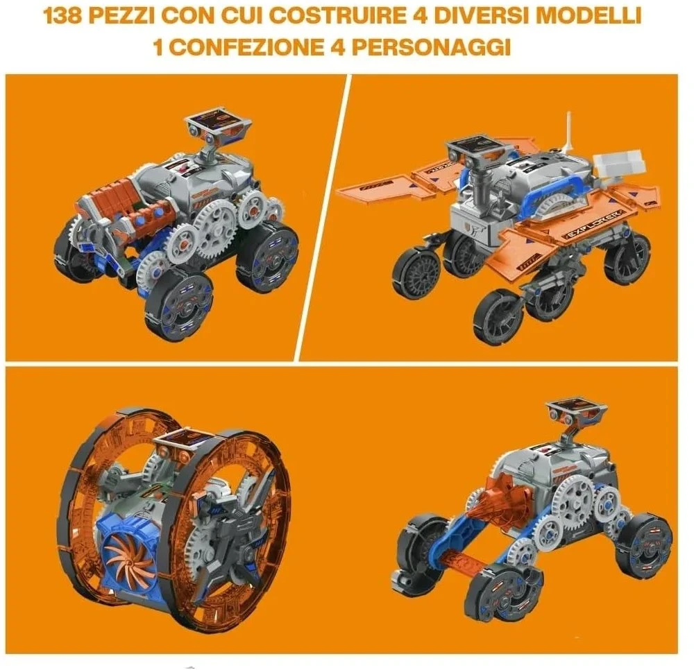 Interaktyvus žaislas Mars Radiocom 4in1 40966