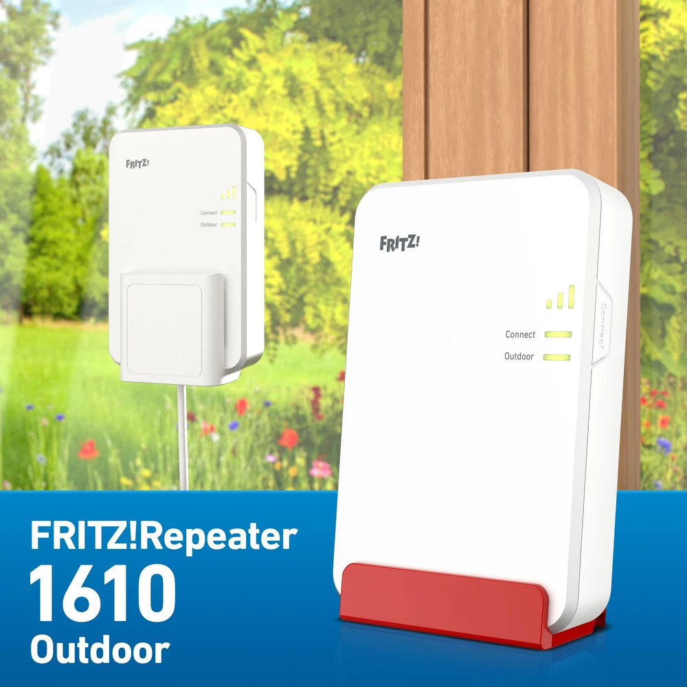 Maršrutizatorius Access Point AVM FRITZ! 1610 Outdoor Edition International 3000 Mbit/s Baltas (20003166)