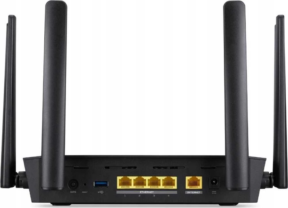 Acer | Žaidimų Maršrutizatorius | Connect W6x | 802.11ax | Mesh palaikymas: Ne | MU-MiMO: Taip | Ne, mobilusis plačiajuostis ryšys:
