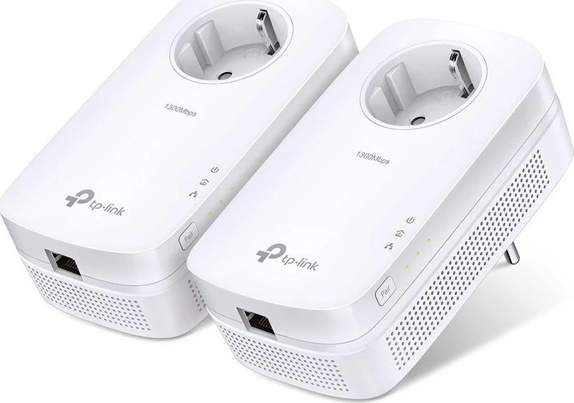 TP-LINK | Gigabit Powerline Starter Kit | TL-PA7017 RINKINYS | 10/100/1000 Mbit/s | Ethernet LAN (RJ-45) jungtys 1 | Nėra „Wi-Fi“ | Duomenų perdavimo sparta (maks.) 1000 Mbit/s | Papildomas lizdas