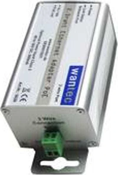 Wantec 2wIP varžtiniai gnybtai, 2 laidų Ethernet adapteris su PoE