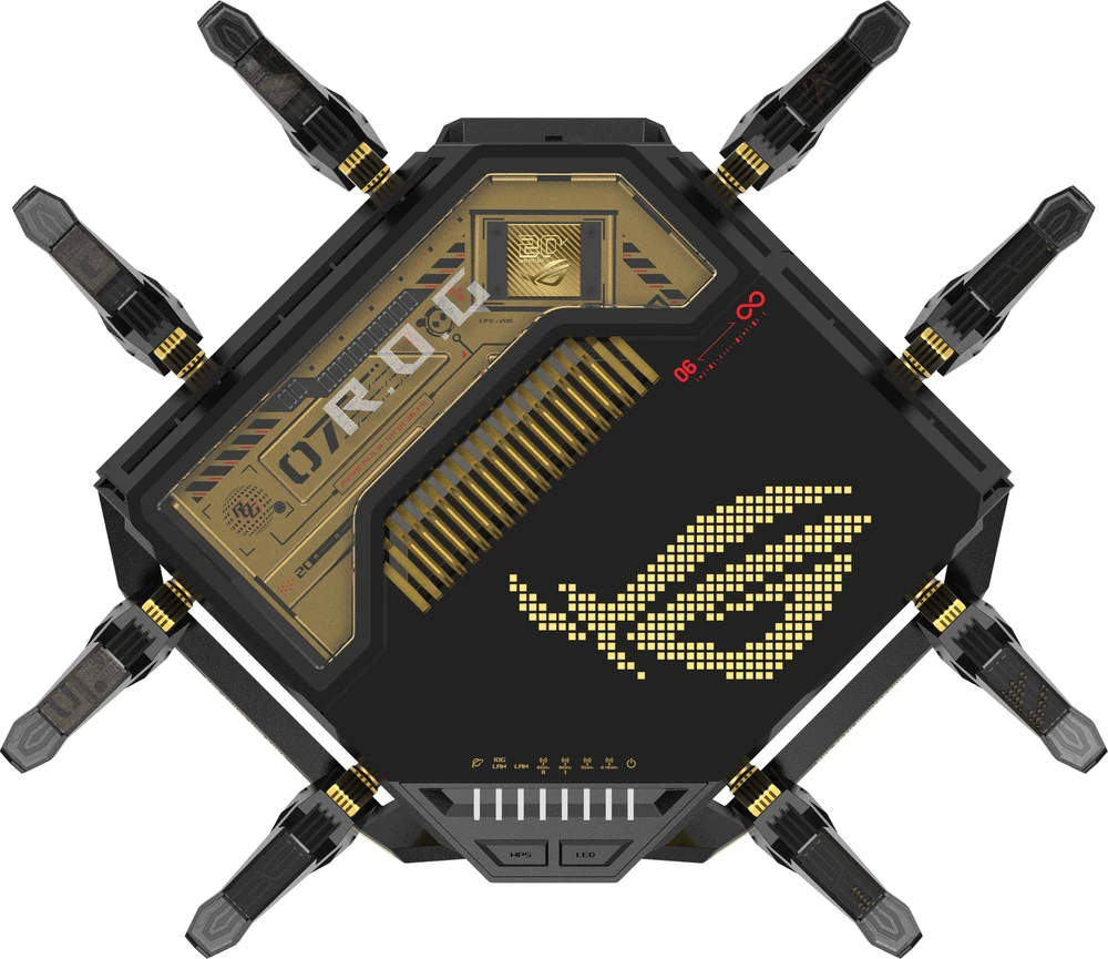 Maršrutizatorius ASUS GT-BE98 20 versijos „Wi-Fi 7“