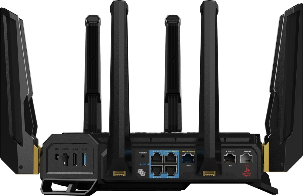 Maršrutizatorius ASUS GT-BE98 20 versijos „Wi-Fi 7“