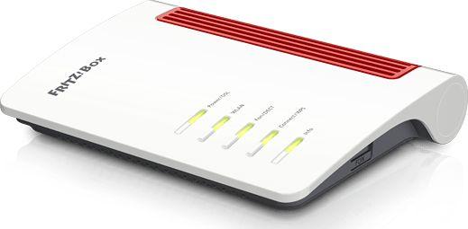 Šakotuvas AVM FRITZ!Box 7530 belaidis maršrutizatorius Dviguba juosta (2,4 GHz / 5 GHz) Gigabitinis eternetas Juoda, Raudona, Balta