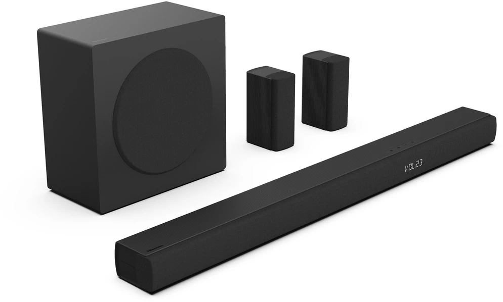 Maršrutizatorius Hisense AX5100Q 5.1 HDMI eARC, BT, AI EQ, Dolby Atmos, DTS:X
