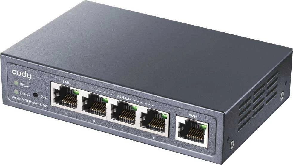 Maršrutizatorius - Cudy Gigabit Multi-WAN VPN 128MB Pilkas