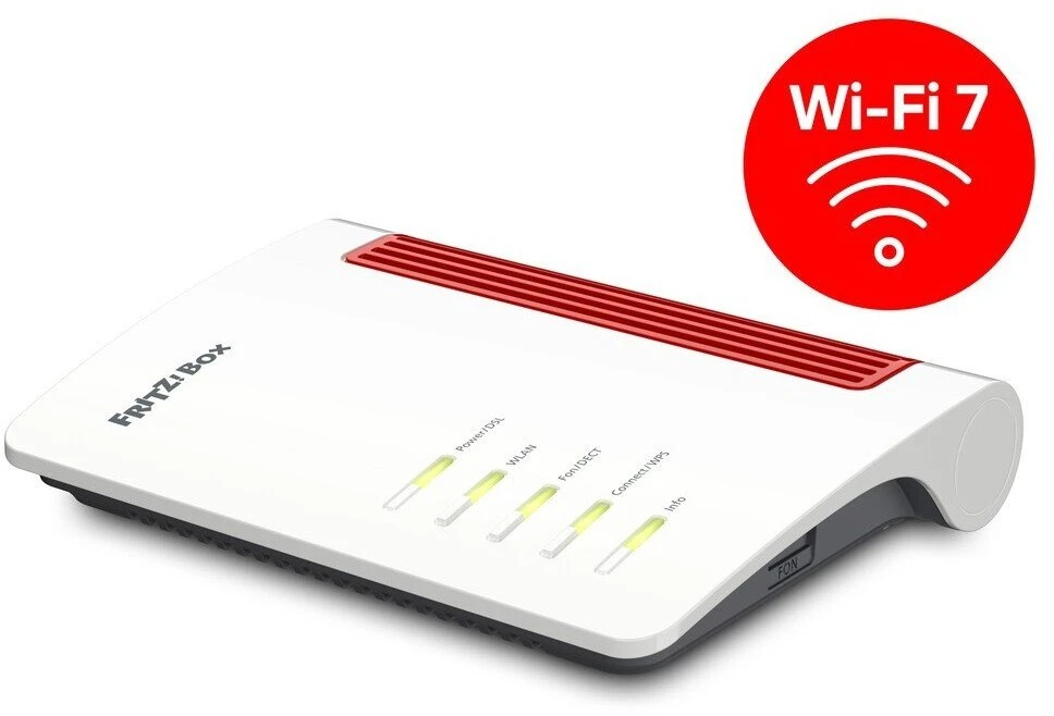 AVM Box FRITZ! 7632 belaidis maršrutizatorius Gigabitinis eternetas Dviguba juosta (2,4 GHz / 5 GHz) 5G Balta