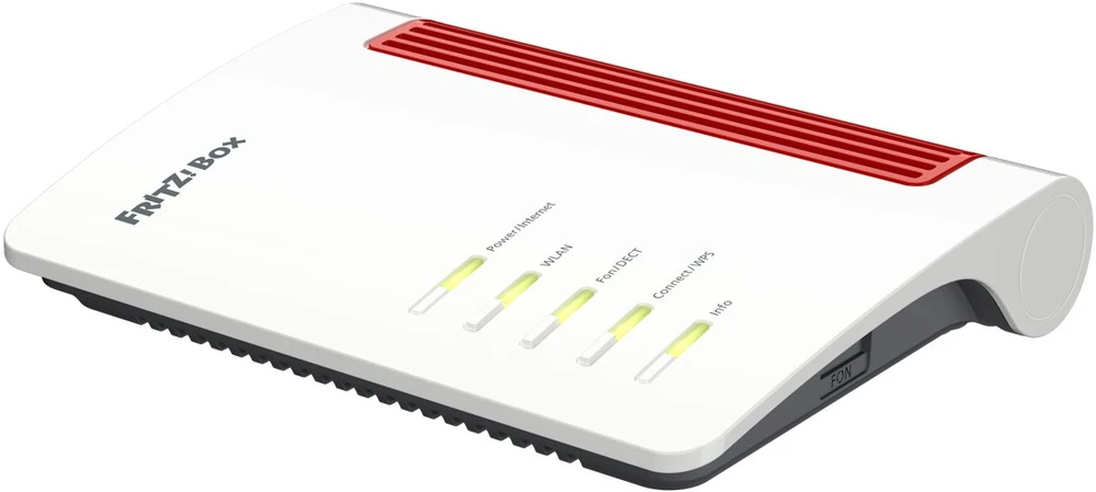 Carruzzo Box FRITZ! 4630 belaidis maršrutizatorius 2.5 Gigabit Ethernet Dviguba juosta (2,4 GHz / 5 GHz) Balta