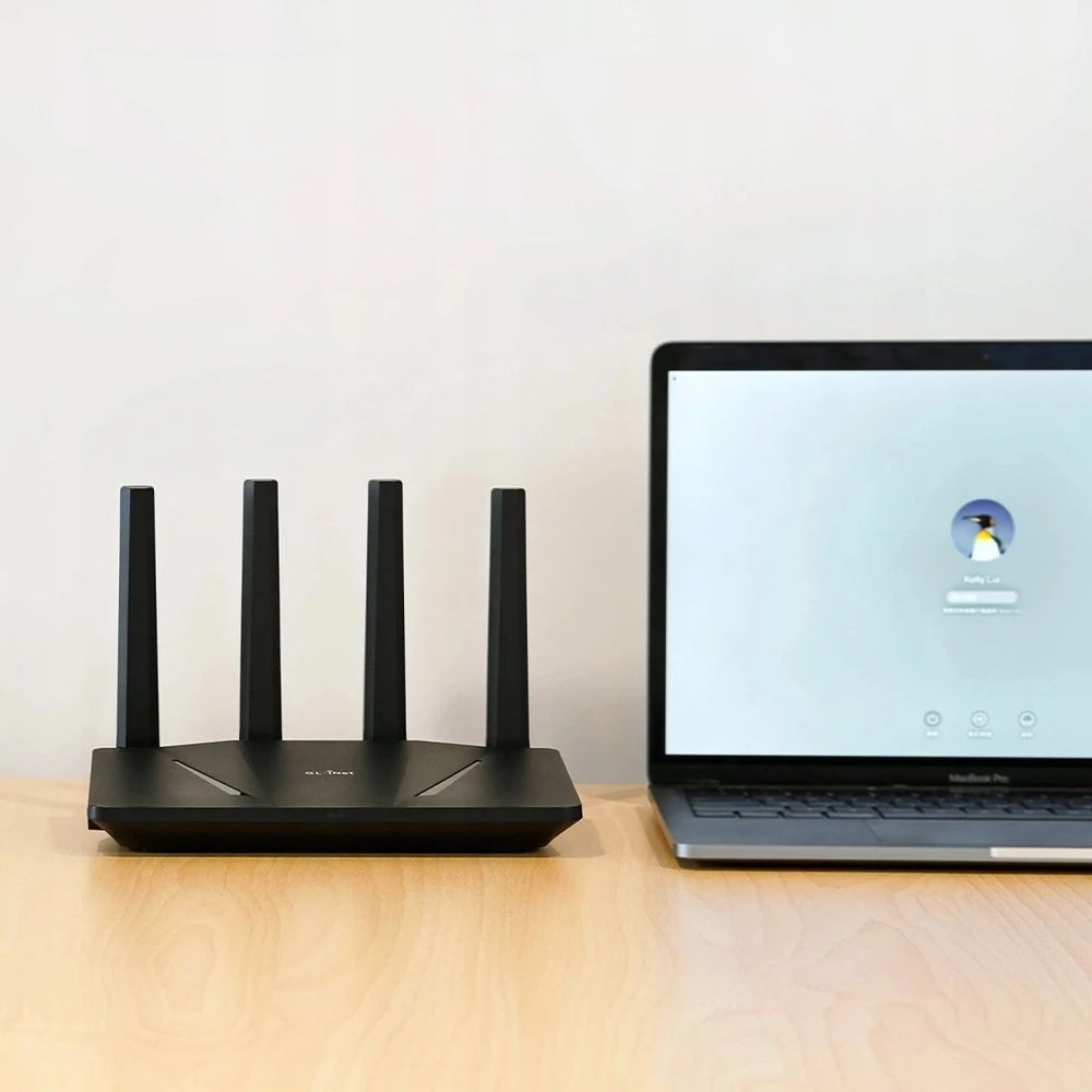 Maršrutizatorius - GL.iNet GL-AX1800 Wi‑Fi 6 Dviejų Juostų Maršrutizatorius