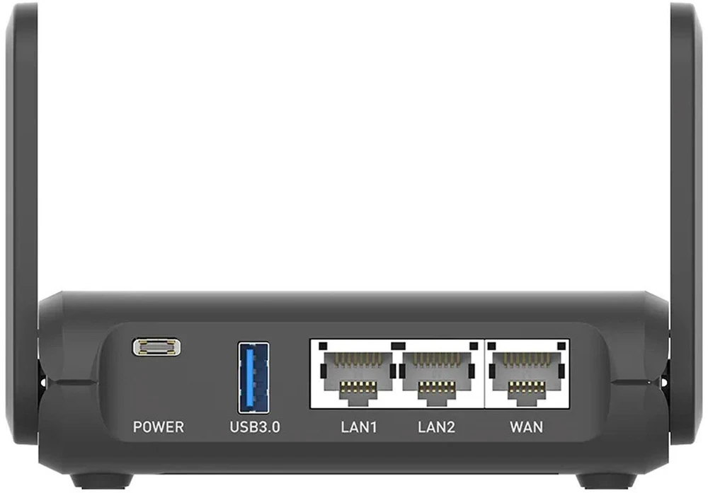 Belaidis Maršrutizatorius - GL.iNet Slate AX Wi-Fi 6 1 800 Mbps Maršrutizatorius