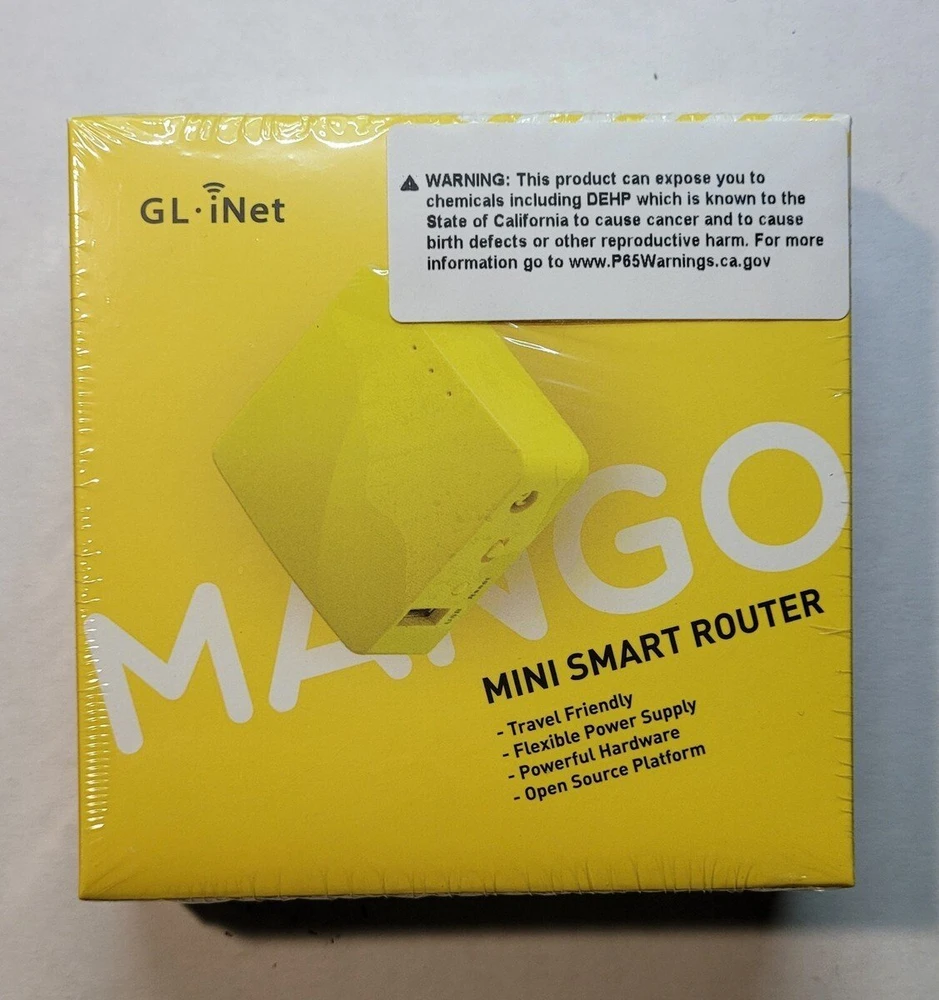 Mini maršrutizatorius GL.iNet Mango GL-MT300N-V2