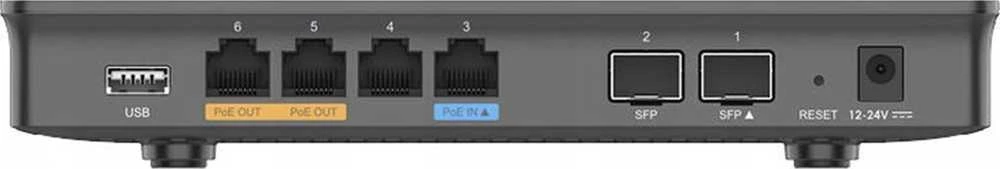 Grandstream GWN7002 Multi-WAN-Gigabit-VPN-Maršrutizatorius mit integrierten Firewalls