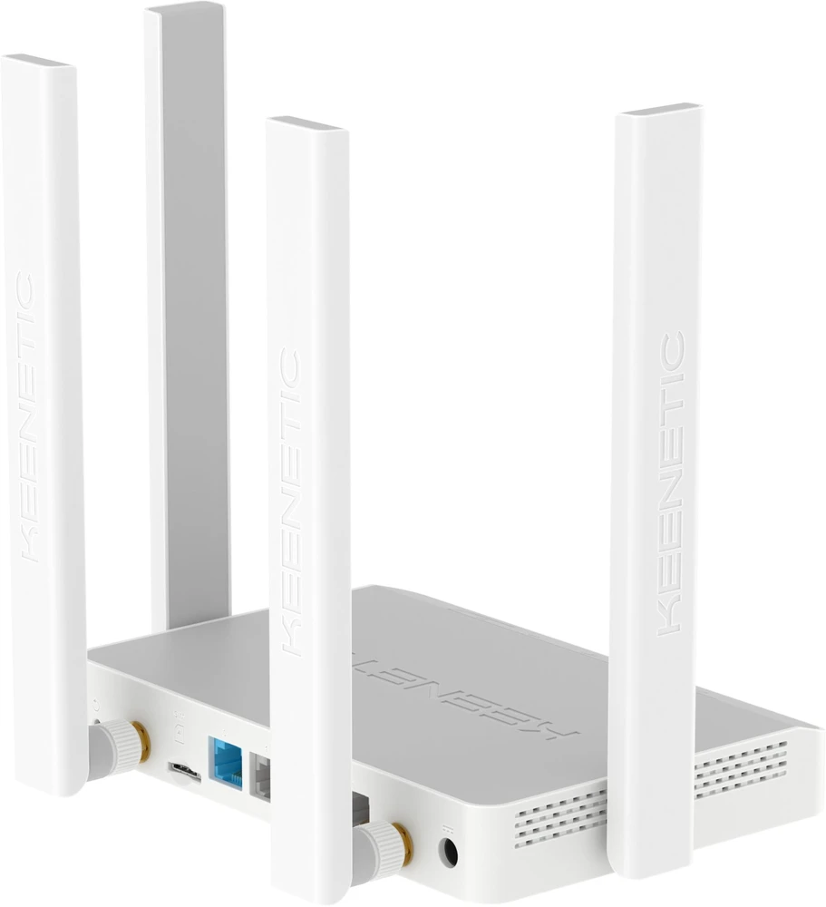 „Keenetic Explorer 4G“ (KN-4910) AC1200 Mesh Wi-Fi 5 4G modemas, maršrutizatorius su 4 prievadų išmaniuoju komutatoriumi