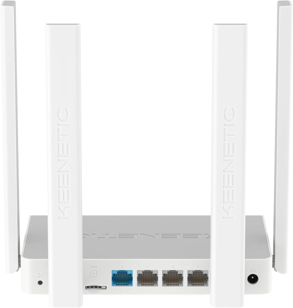 „Keenetic Explorer 4G“ (KN-4910) AC1200 Mesh Wi-Fi 5 4G modemas, maršrutizatorius su 4 prievadų išmaniuoju komutatoriumi