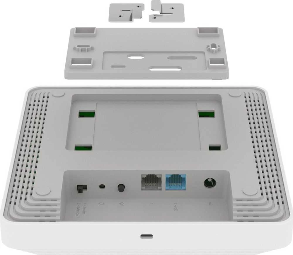 „Keenetic Voyager Pro“ (KN-3510) AX1800 Mesh Wi-Fi 6 maršrutizatorius/ilgintuvas/prieigos taškas su 2 prievadų gigabito išmaniuoju komutatoriumi ir maitinimu per Ethernet
