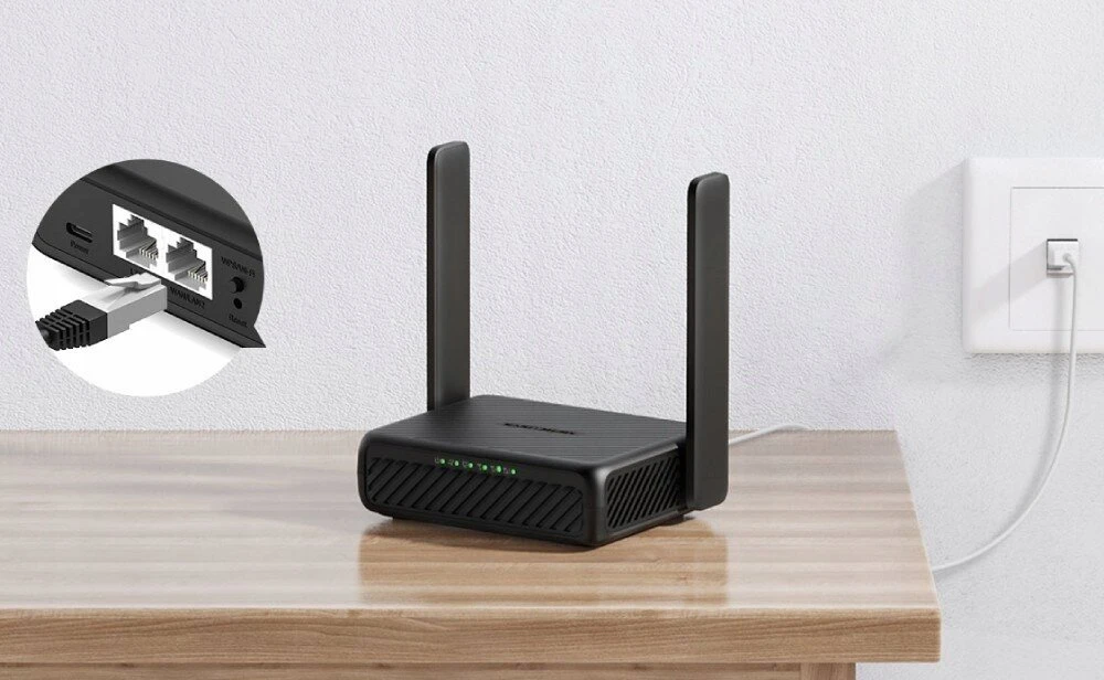 Mercusys | MB113-4G | Wireless 4G LTE Portable Maršrutizatorius | 802.11n | Ethernet LAN (RJ-45) jungtys 2 | 300 Mbit/s | Mesh Support No | MU-MiMO No | 4G