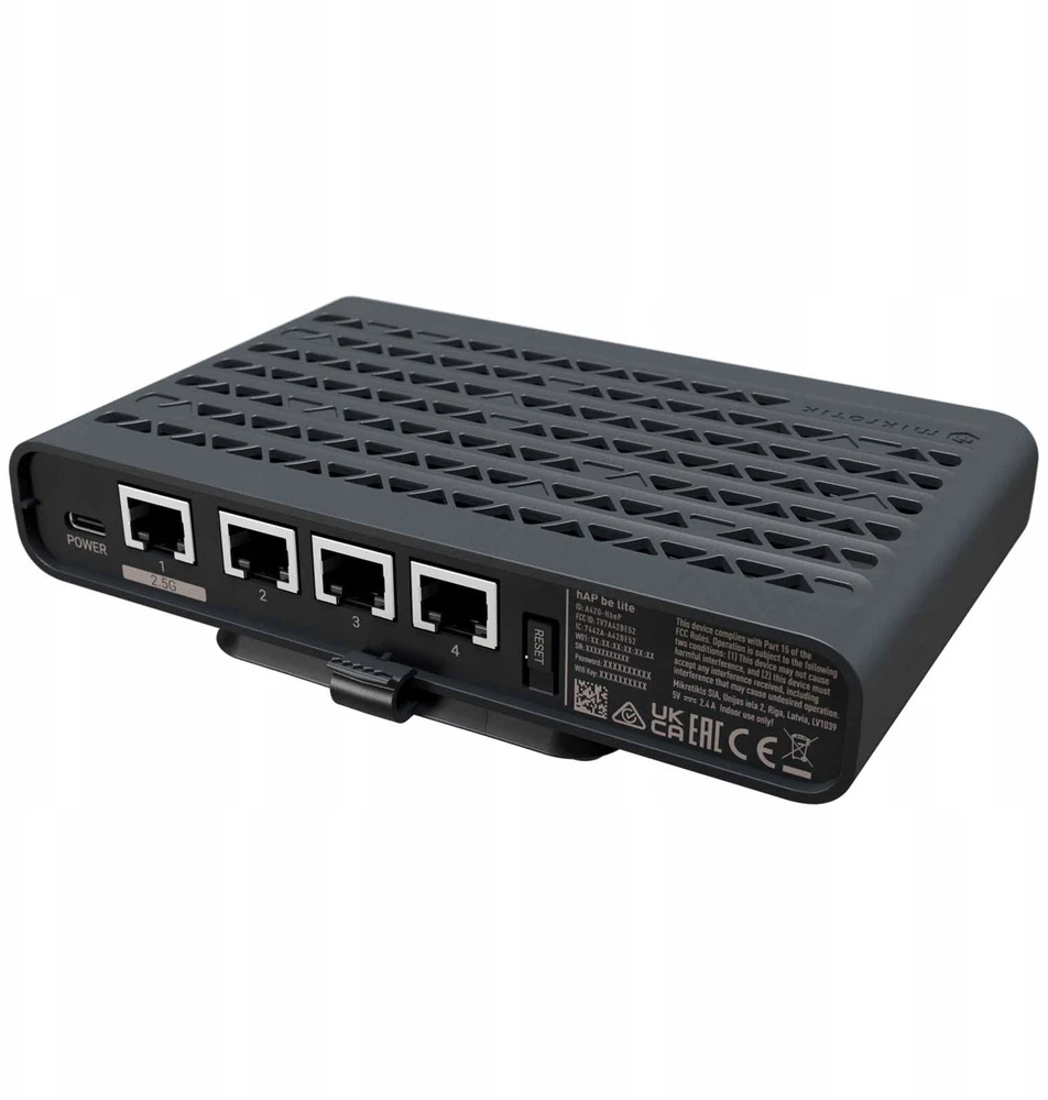 WRL maršrutizatorius HAP BE LITE/A42G-HBEP MIKROTIK
