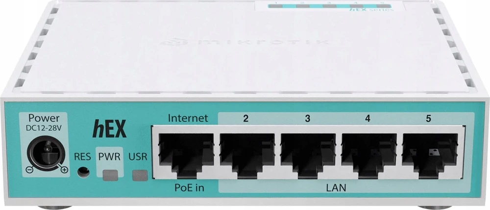 Maršrutizatorius „MikroTik“ | „RouterBOARD hEX“ | E50UG | 10/100/1000 Mbit/s | Ethernet LAN (RJ-45) jungtys 5 | Tinklo palaikymas: ne | MU-MiMO: ne | nėra mobiliojo plačiajuosčio ryšio