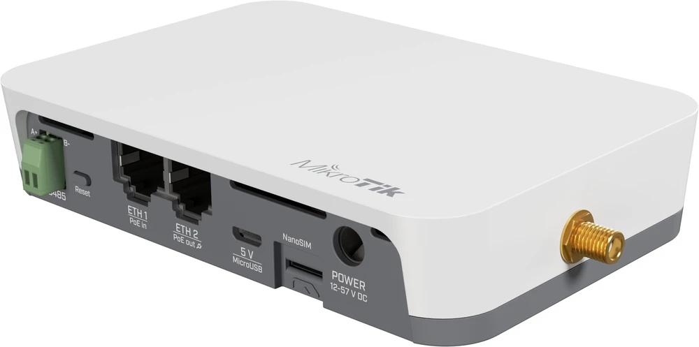 Maršrutizatorius MikroTik Mikrotik KNOT LR9G kit gateway/kontroler 10, 100 Mbit/s