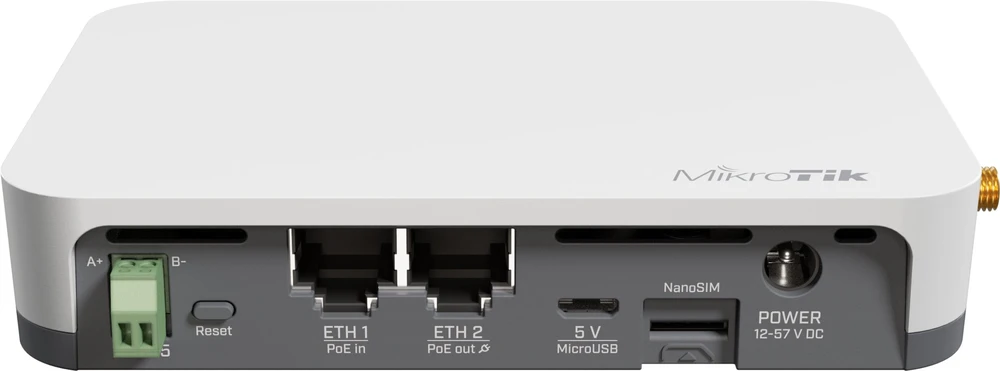 Maršrutizatorius MikroTik Mikrotik KNOT LR9G kit gateway/kontroler 10, 100 Mbit/s