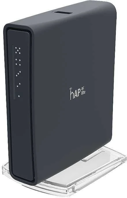 Maršrutizatorius Mikrotik hAP ac lite tower Juoda Maitinimas per Eternetą (PoE)