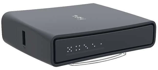 Maršrutizatorius Mikrotik hAP ac lite tower Juoda Maitinimas per Eternetą (PoE)