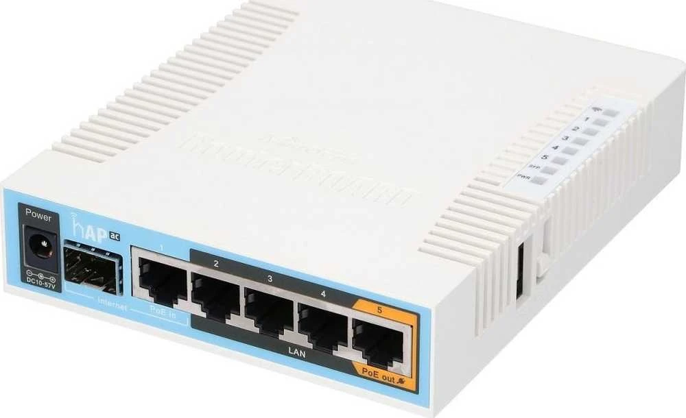 Šakotuvas Maršrutizatorius MikroTik hAP ac (RB962UiGS-5HacT2HnT)