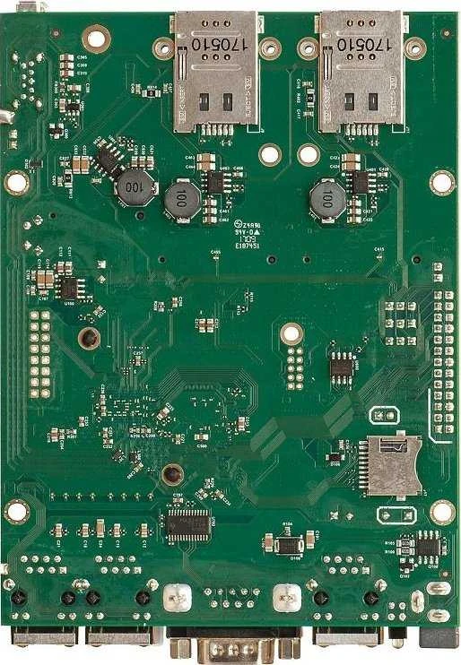 Mikrotik RBM33G laidinis maršrutizatorius Juoda, Žalia, Pilka