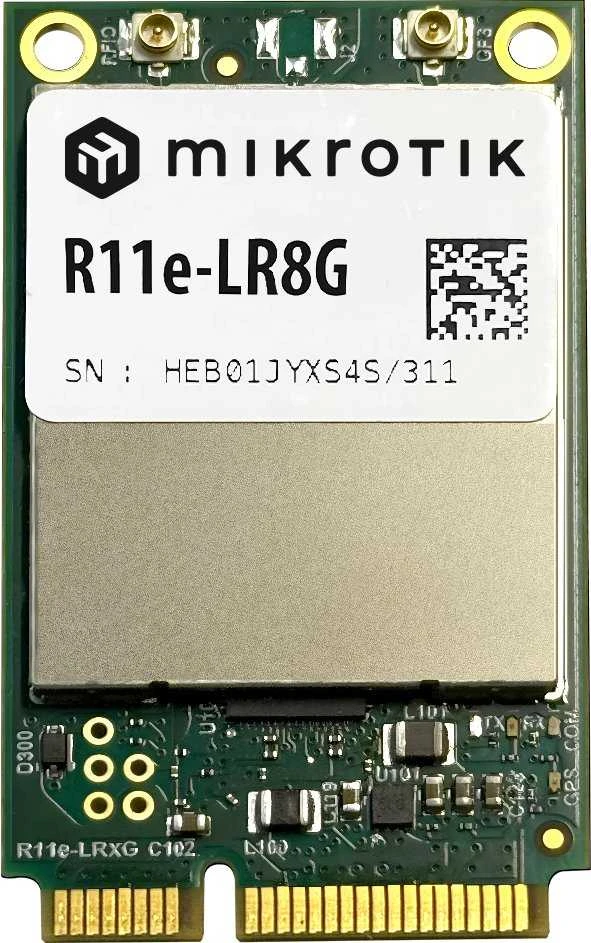 Maršrutizatorius MikroTik RBwAPR-2nD&R11e-LR8G 2.4GHz LoRa gateway wAP LR8G rinkinys